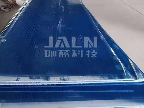 蓝色玻璃钢采光板